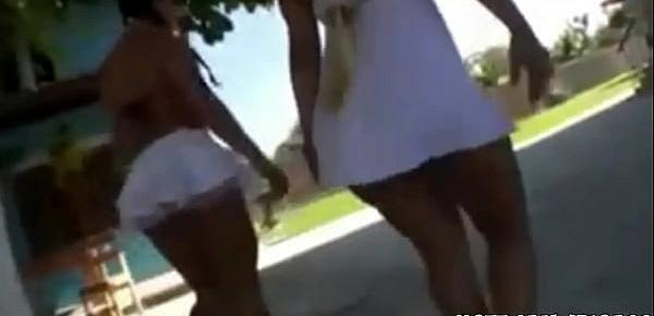  Showing Off Our Big Ass Before Getting Fucked by Our Black Friend
